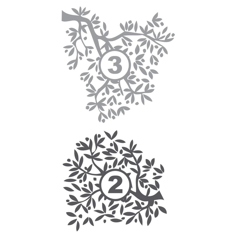 Wandtattoo Baum mehrteilig 1 