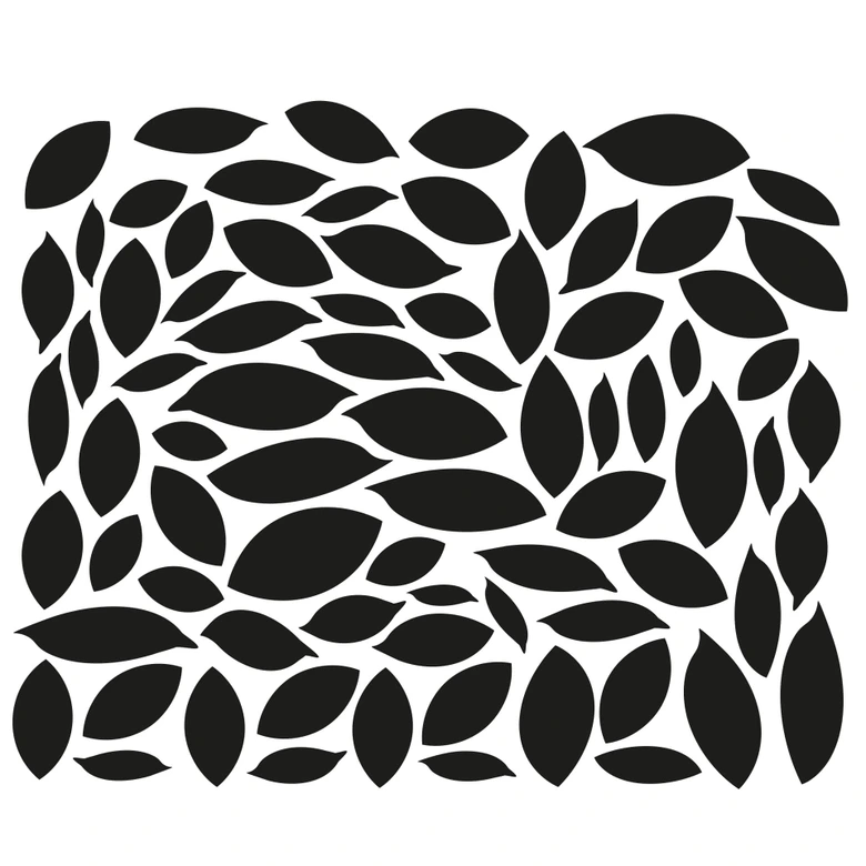 Sticker mural - Arbre et oiseaux (bicolore) 