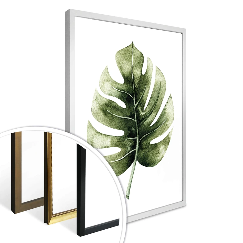Poster Kvilis - Monstera Leaf 