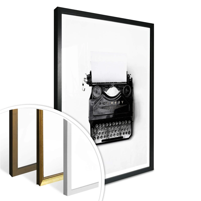 Poster Typewriter 