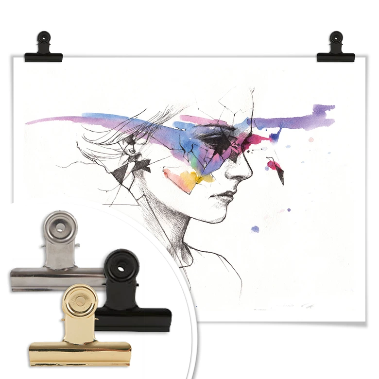 Poster - Broken Face 