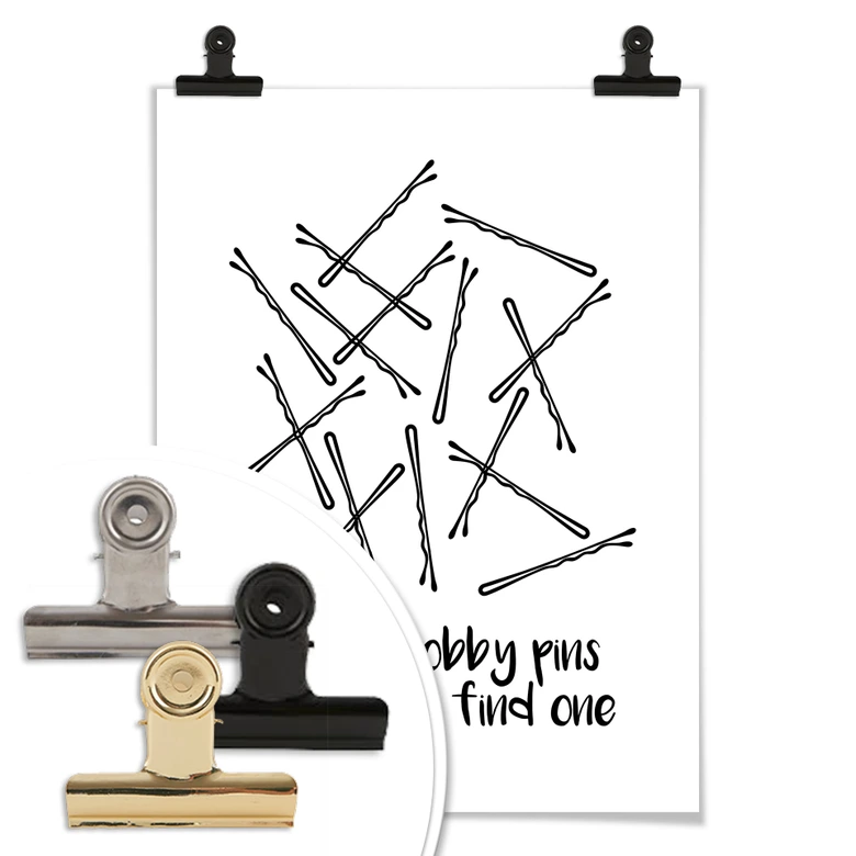 Poster - I got 99 Bobby Pins 