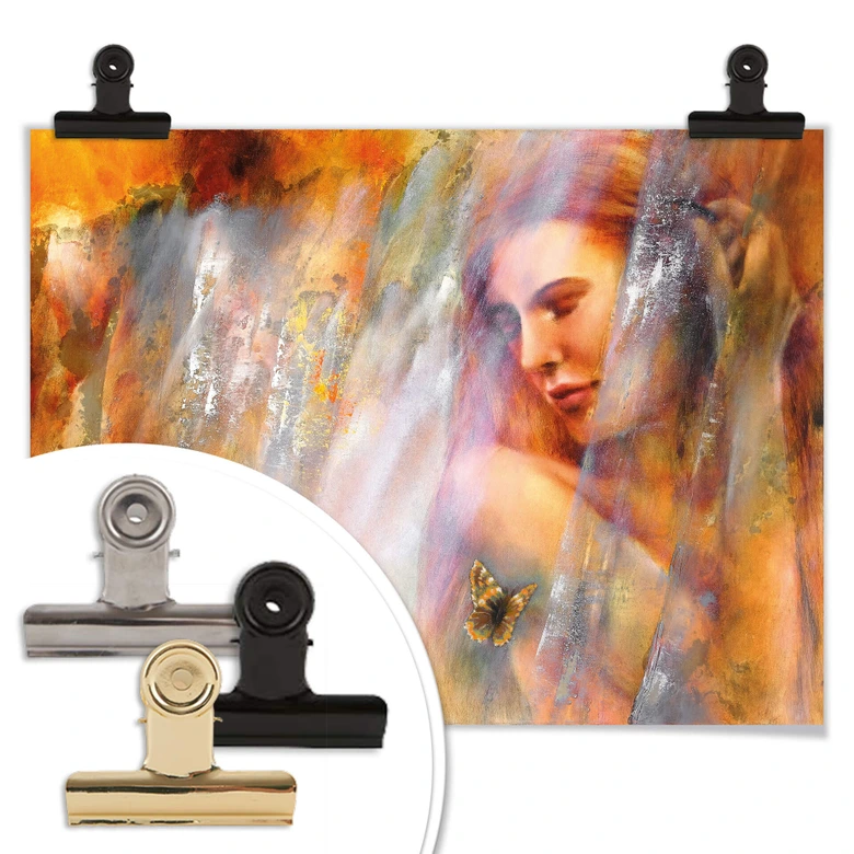 Poster Schmucker - Laura med fjäril 