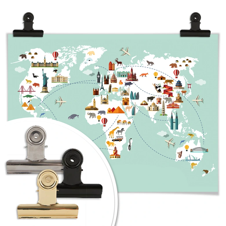 Poster Travel the World 