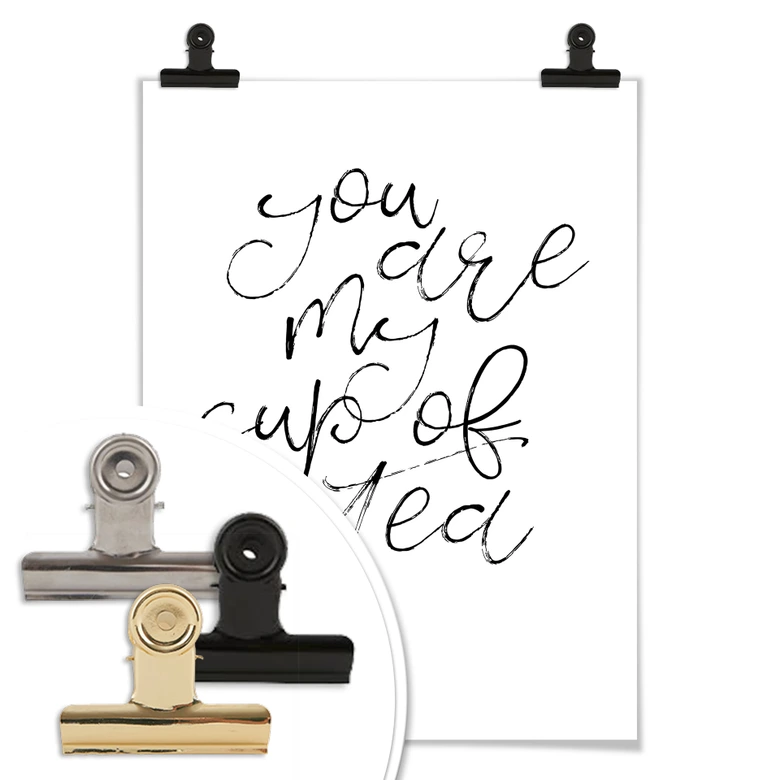 Affiche - You are my cup of tea 