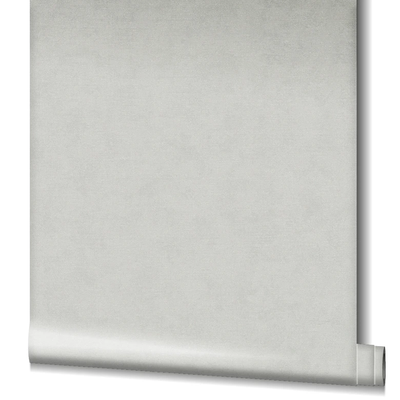 Vliestapete in moderner, feiner Struktur grau, beige Uni 