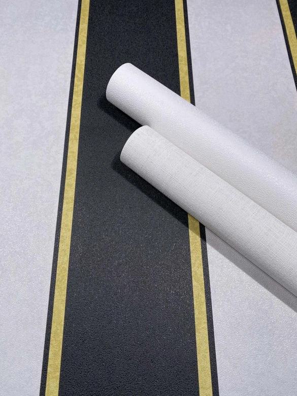Vliesbehang structuur effen modern mat in wit, keuken 