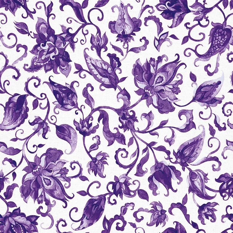 Non-woven wallpaper leaves, tendrils floral nature matt in gray  
