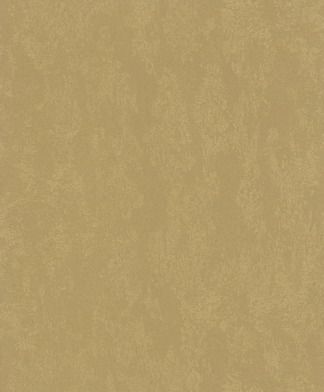 Tapeta z włókniny o wyglądzie betonu i metalu, nowoczesna, błyszcząca w kolorze złotym  