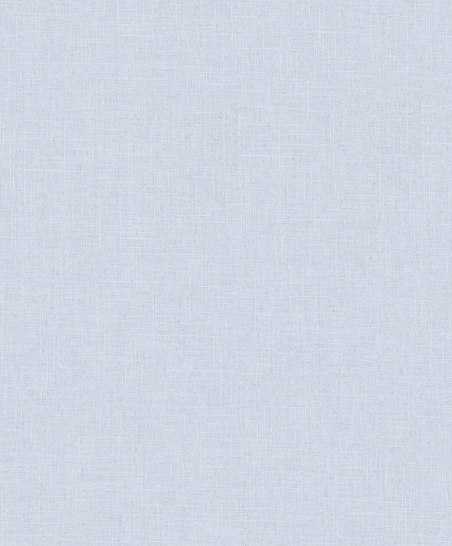 Vliestapete Textil, Struktur Uni Modern matt in Blau Weiß 