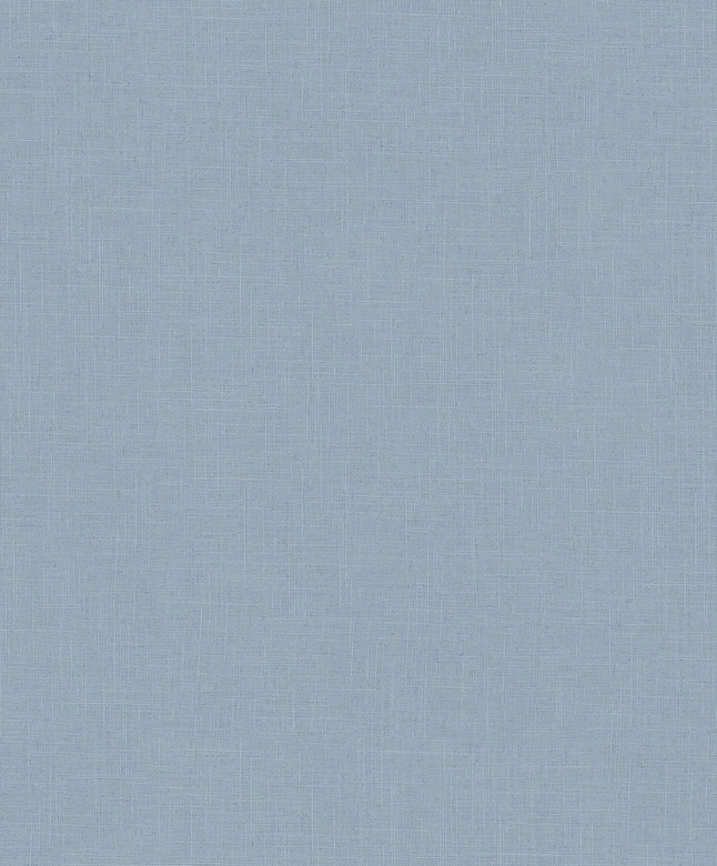 Icke-vävd tapet textil, strukturerad slät modern matt i blått 