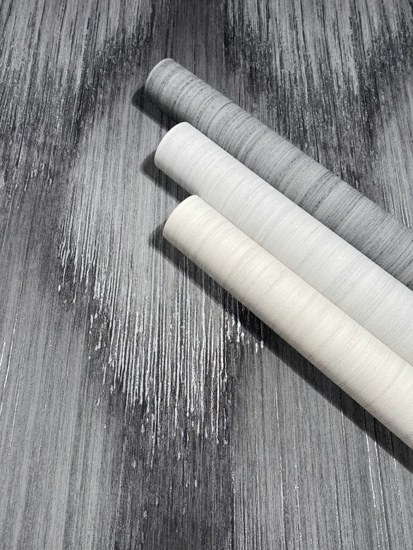 Vliestapete Linien Streifen Modern, Klassisch matt in Grau - Papis Loveday  