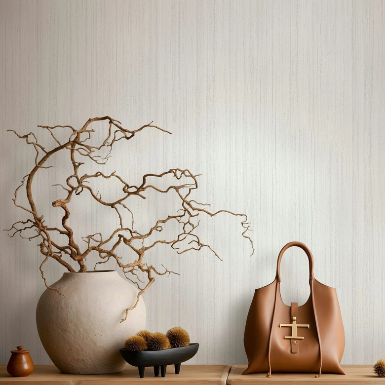 Vliestapete Linien Streifen Modern, Klassisch matt in Beige - Papis Loveday 