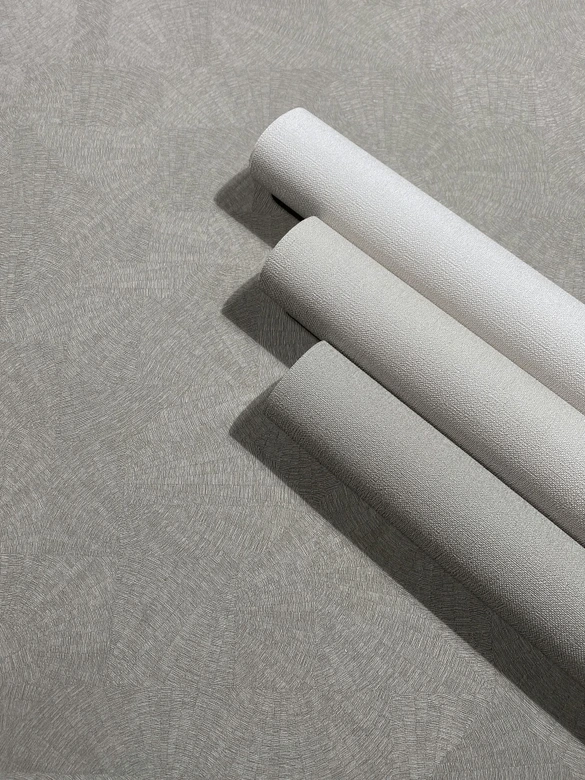 Vliestapete Betonoptik Uni Modern matt in Grau  