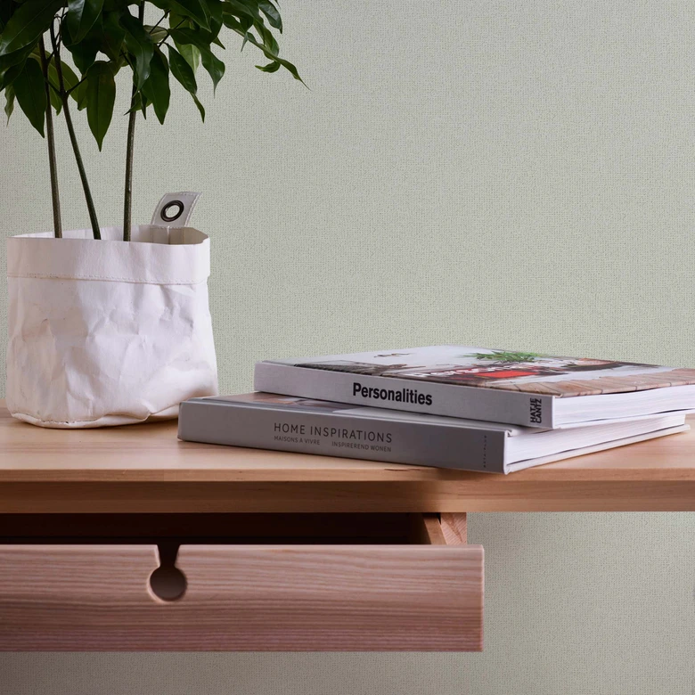 Unitapete Grün - Einfarbige - Vliestapete A.S. Création 