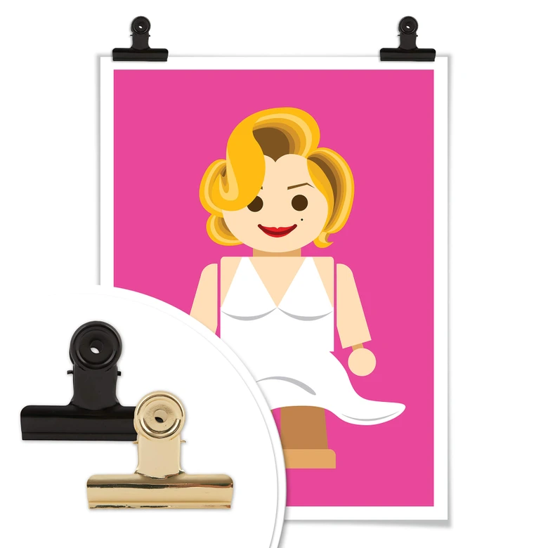 Poster Gomes - Marilyn Monroe Spielzeug 