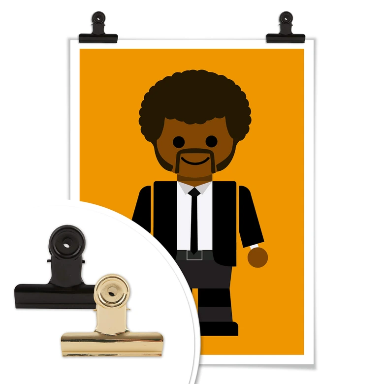 Poster Gomes - Pulp Fiction Jouet Jules Winnfield 