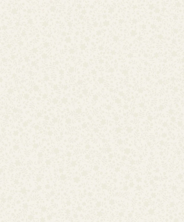 Papel pintado no tejido hojas, motivo hoja naturaleza floral en beige 