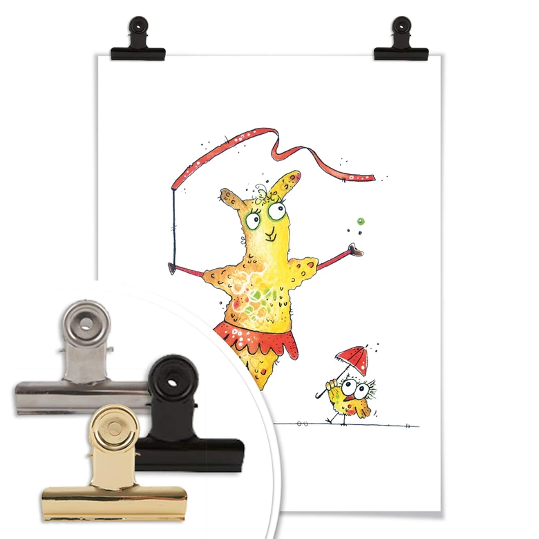 Poster Hagenmeyer - Dansende Lama 