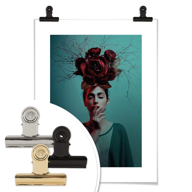 Poster Amin - Flowers in her hair 