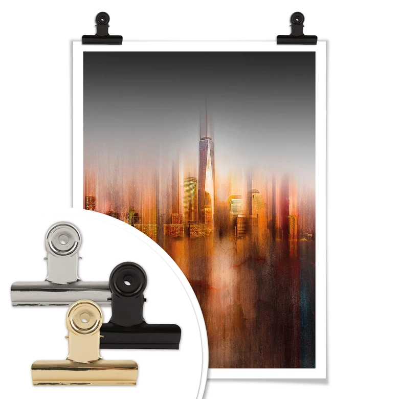 Poster Chiriaco - New York im Abendlicht 