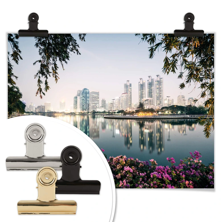 Poster Colombo - Bangkok och dess ljus 