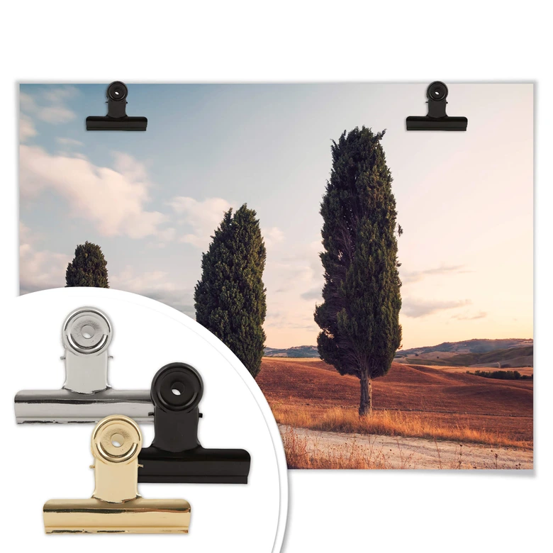 Plakat Colombo - Trzy cyprysy na drodze 