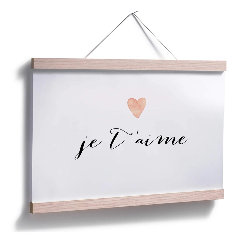 Poster Confetti & Cream - Je t'aime 