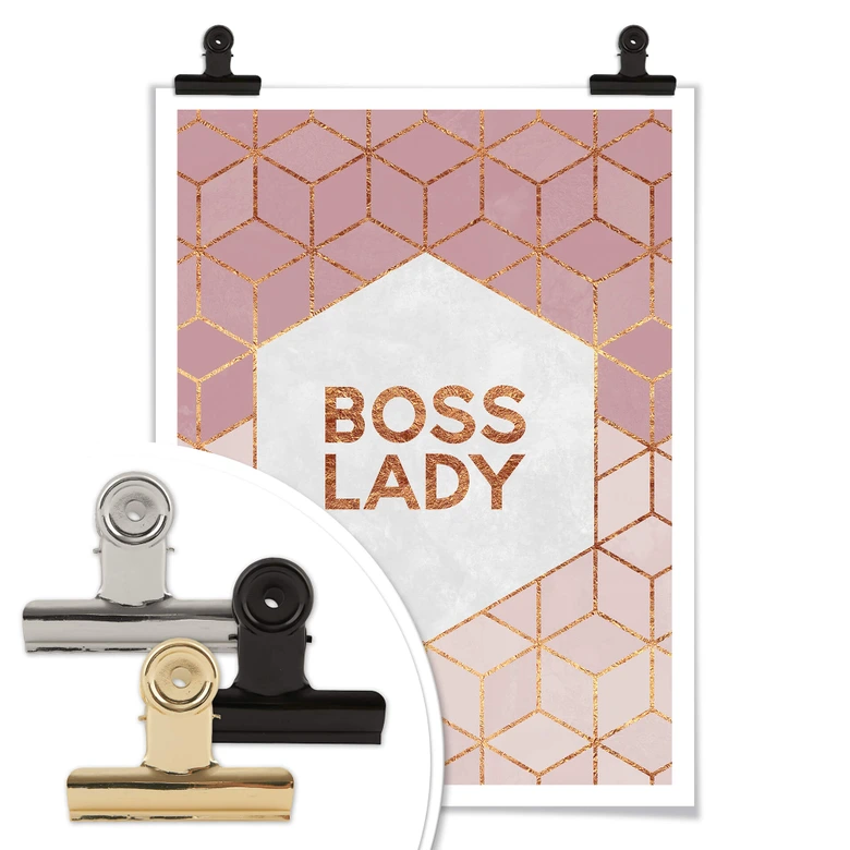Poster Fredriksson - Boss Lady 