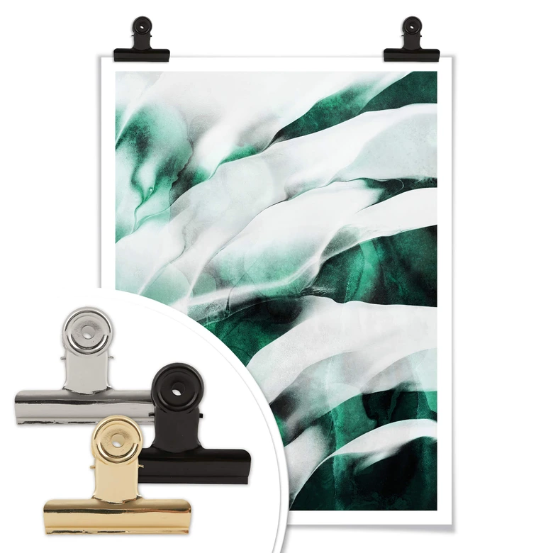 Plakat - Frederiksson - Emerald Flow 