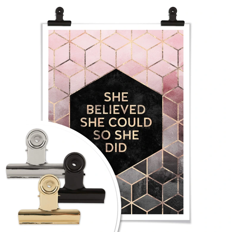 Poster Fredriksson - She Believed 
