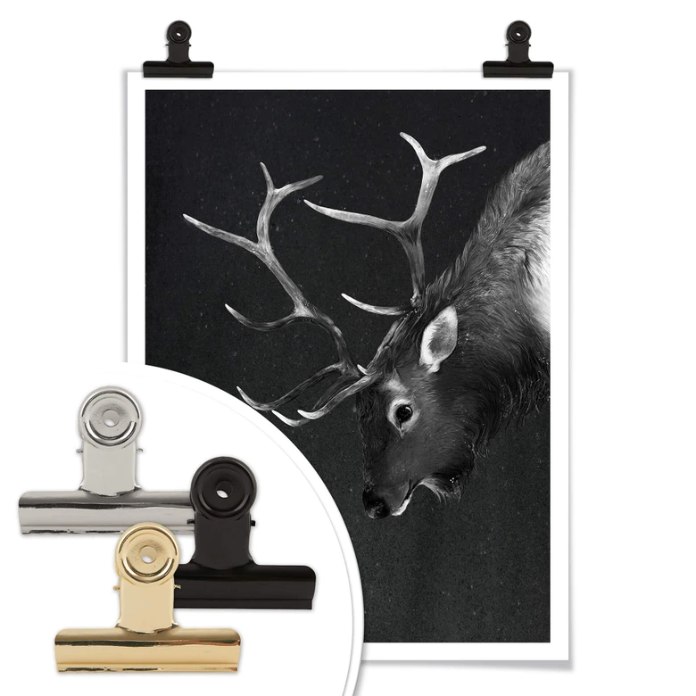 Poster Graves - Deer and Rabbit 