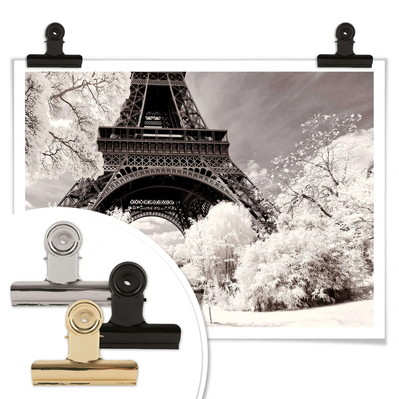 Poster Hugonnard - Winterfeeling in Paris 