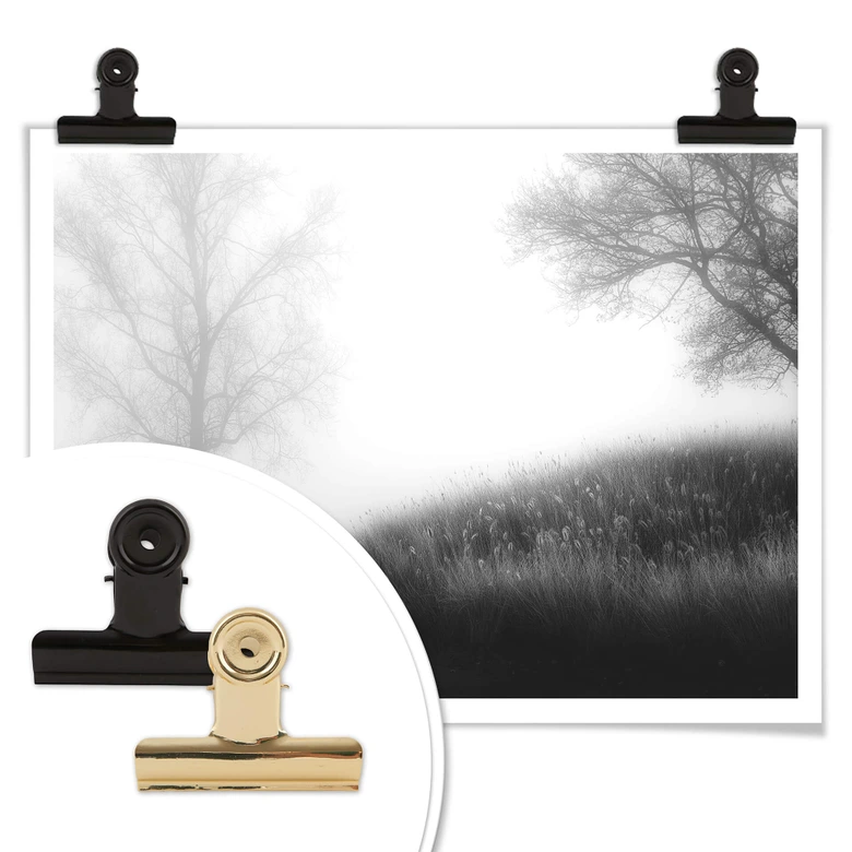 Poster Huybrighs - Nebel am Morgen 