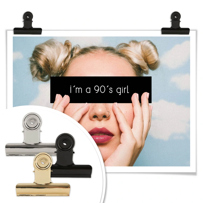 Poster - I´m a 90`s girl 