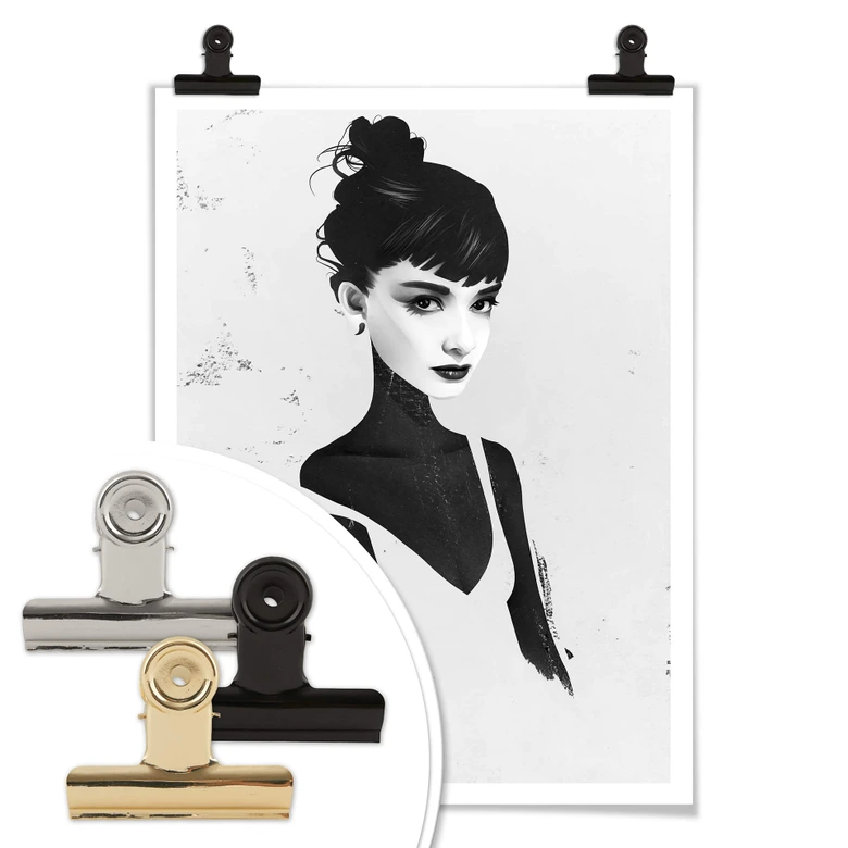Poster Ireland - Oh Audrey 
