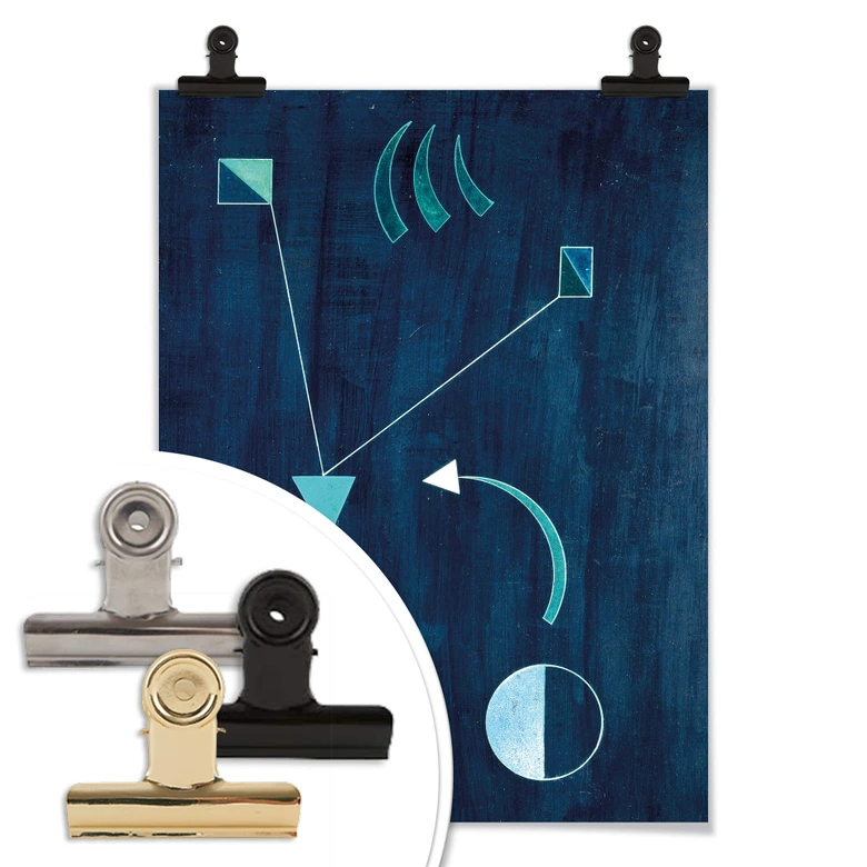 Poster Kandinsky - Dahin 