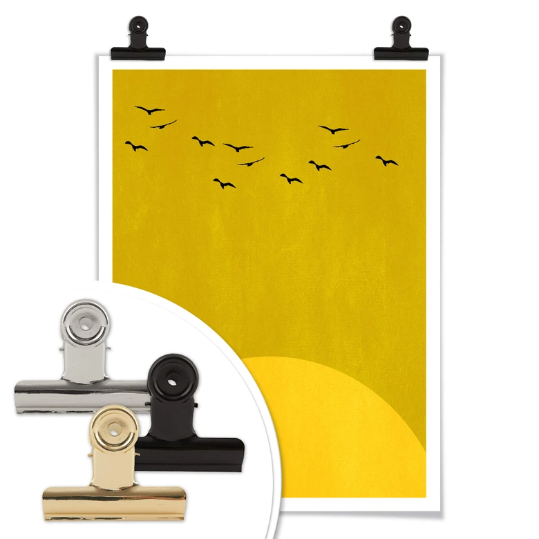 Poster Kubistika - Sonnentanz 