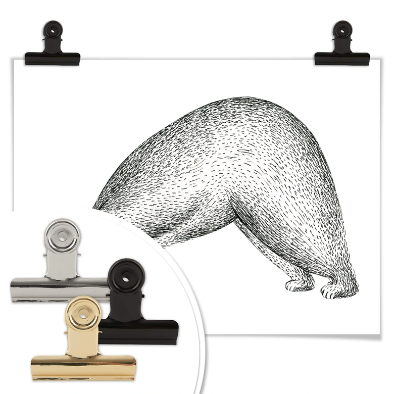 Poster Kvilis - Ours Yoga 01 