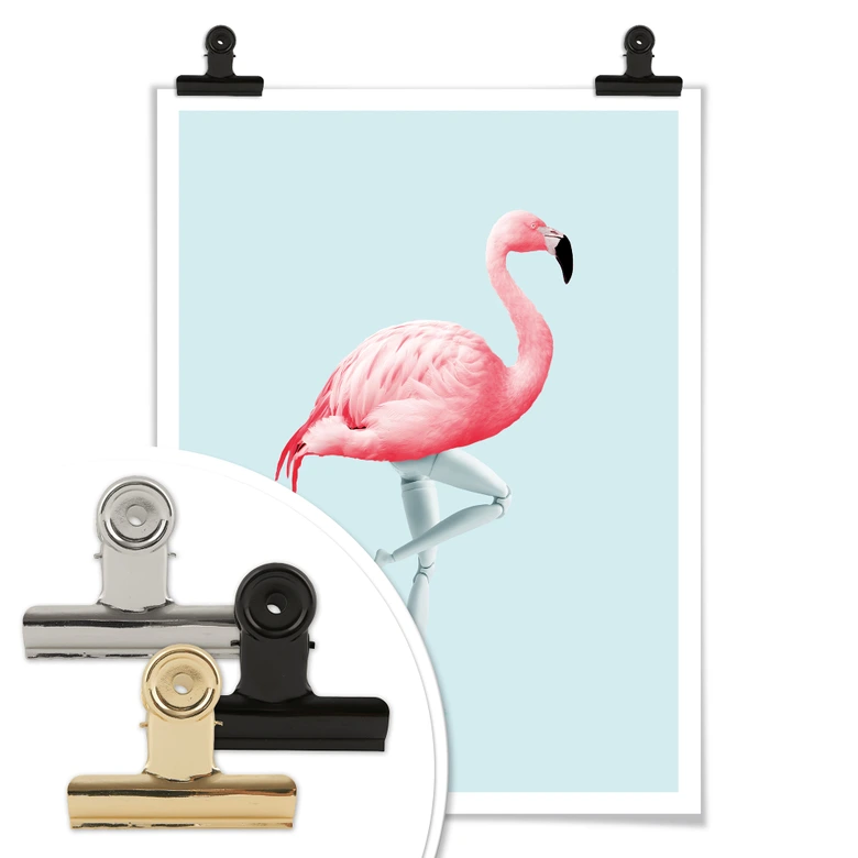 Poster Loose - Flamingo Mannequin 