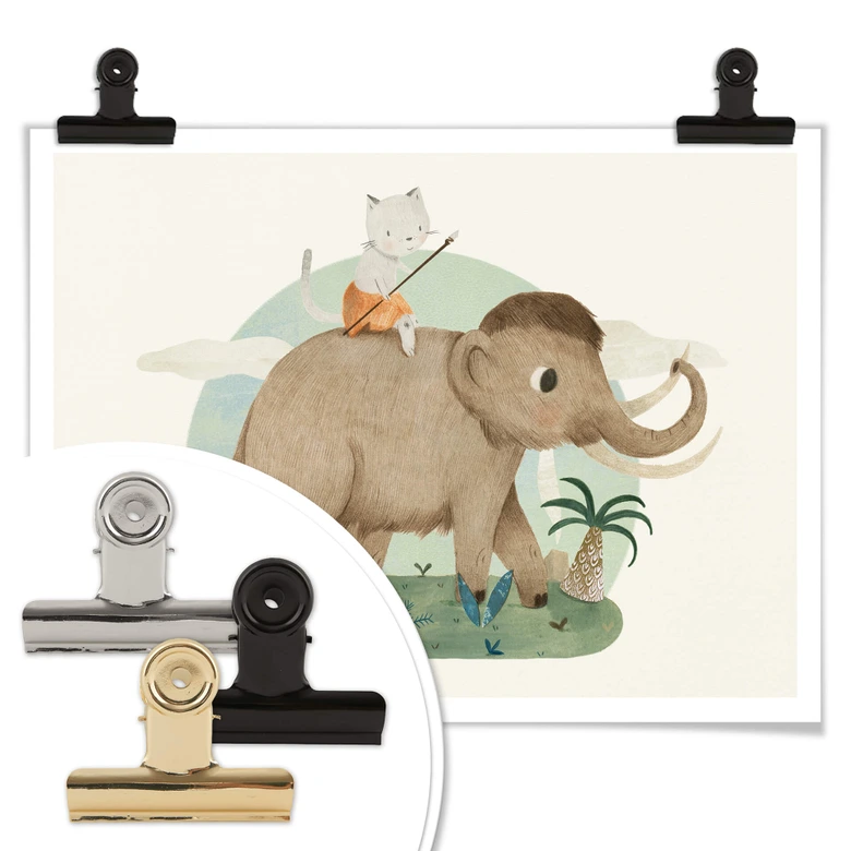 Póster Loske - En la Edad de Piedra 