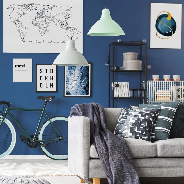 Poster Not who are lost + Heart stickers 