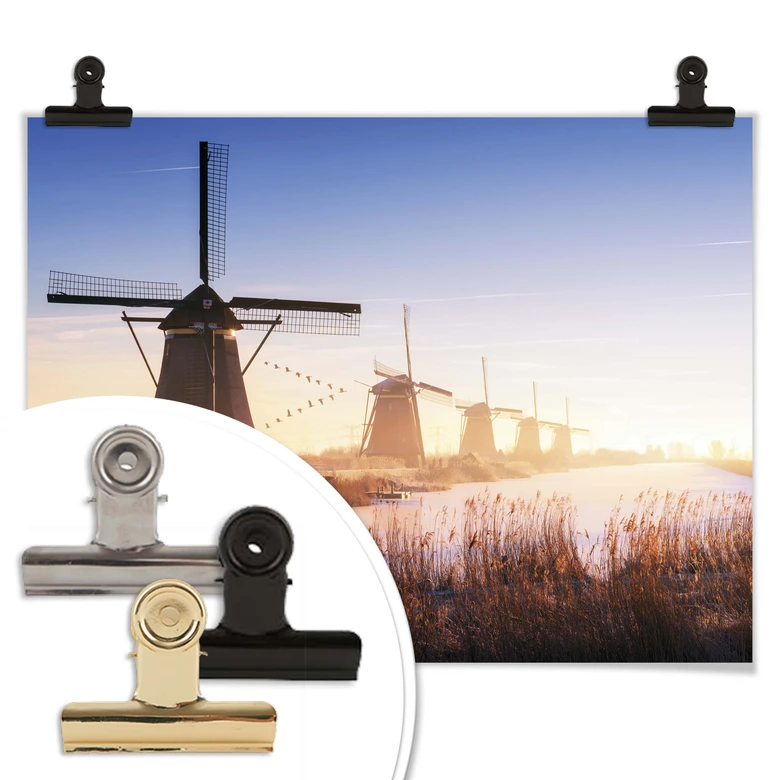 Poster Pablo - Kinderdijk 4 