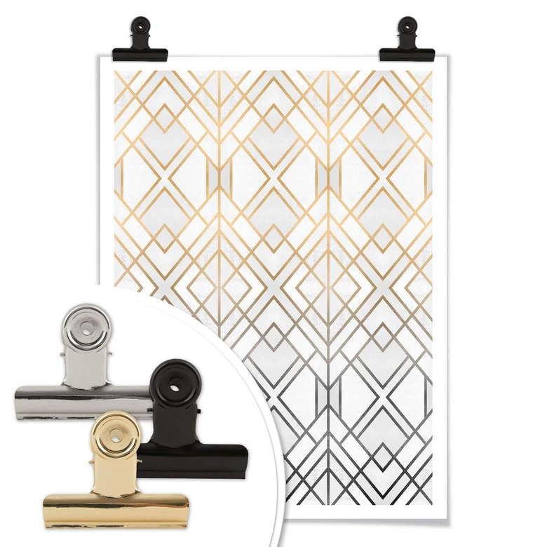 Póster Fredriksson - Oro y Plata 