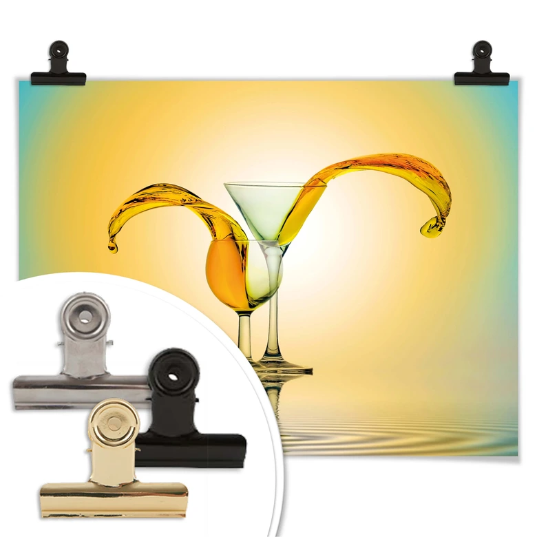 Poster Rahayu - Caribbean Cocktails 