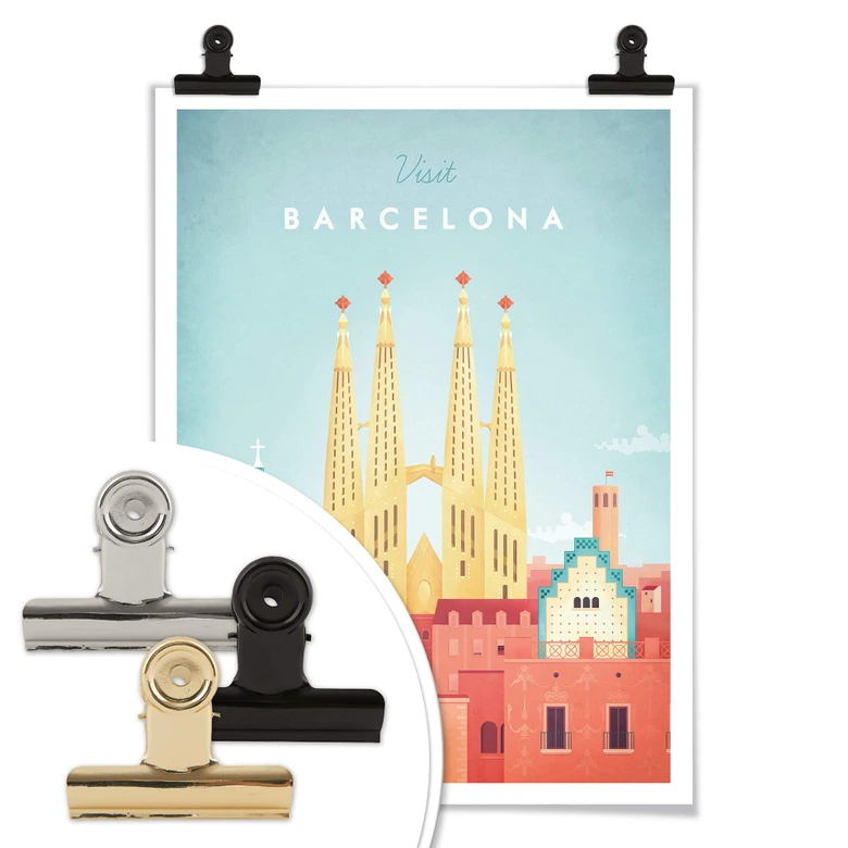 Poster Rivers - Barcelone 