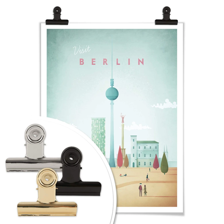 Poster Henry Rivers - Berlin 