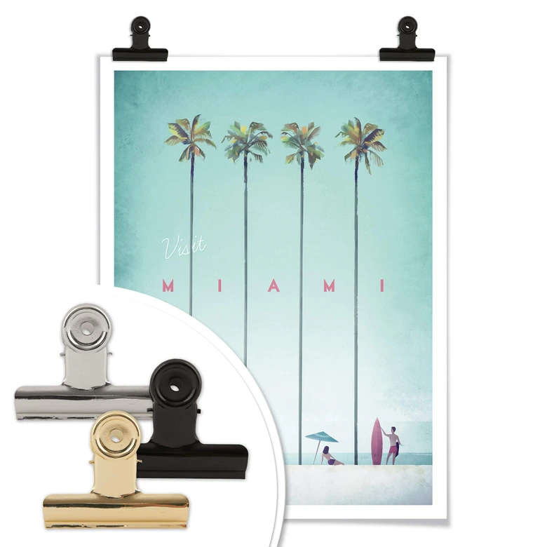 Poster Rivers - Miami 