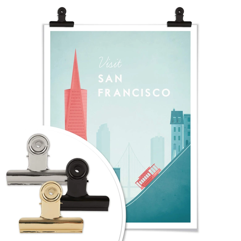 Póster Rivers - San Francisco 