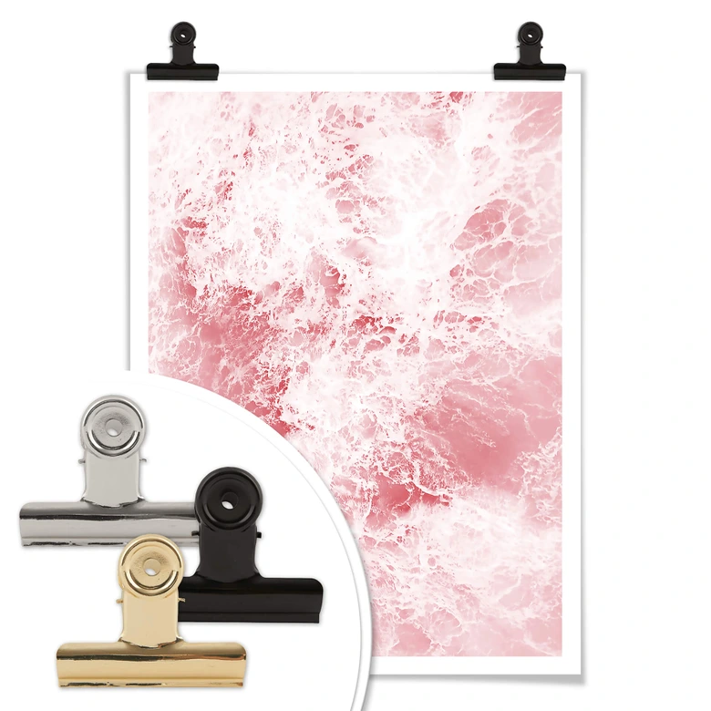 Póster Sisi & Seb - Océano rosa 